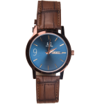 La Cruise Men Blue Dial Analogue Watch with Date & Day